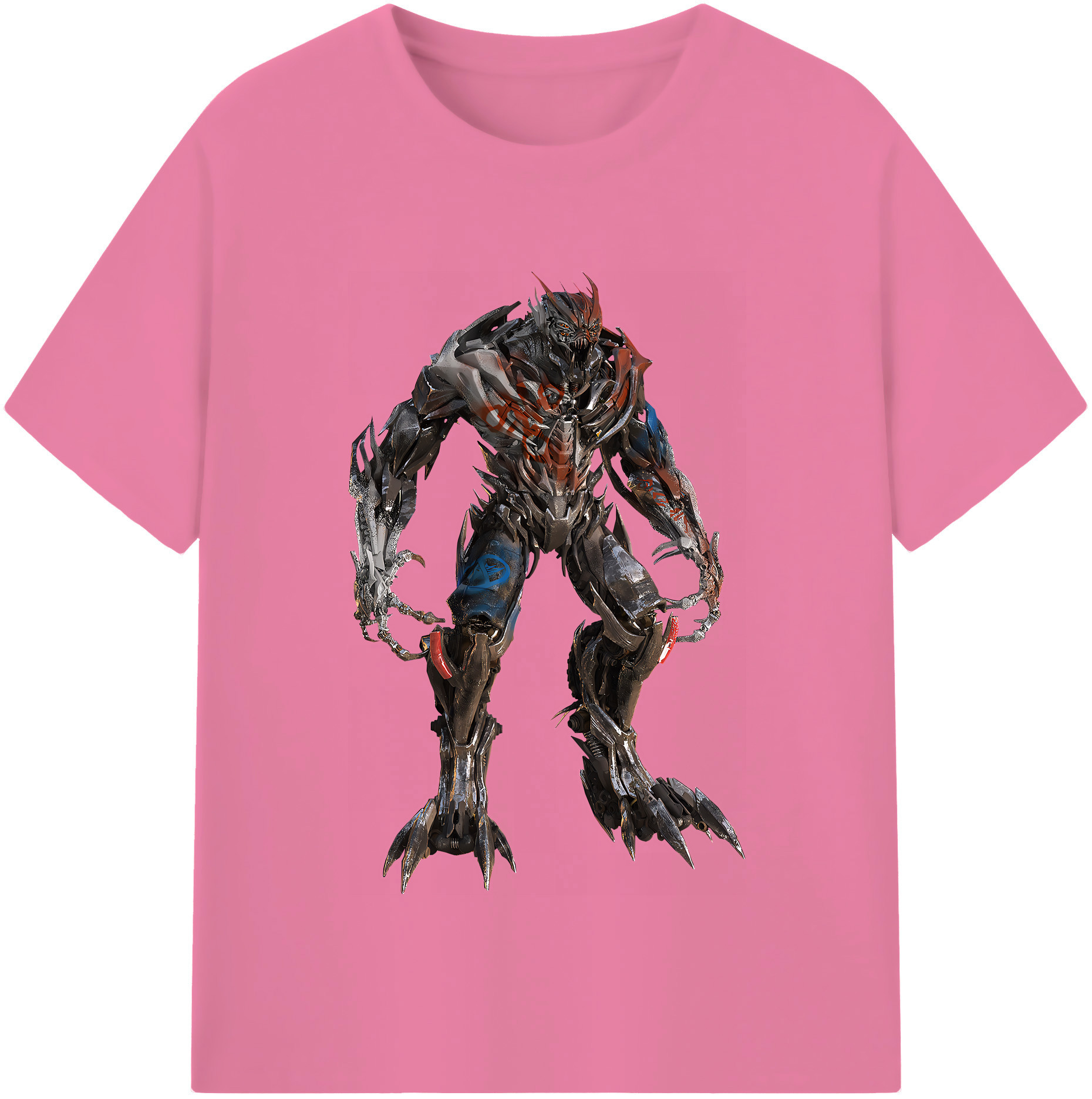 （画像用） Transformers トランスフォーマー 綿100％半袖Tシャツ（フロントプリント）